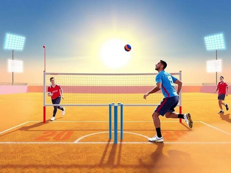 Volley Cricket Phenom Gameplay